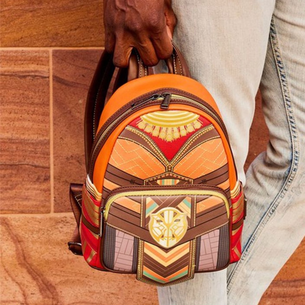 Loungefly Black Panther Okoye Cosplay Mini Backpack NWT - Picture 2 of 9